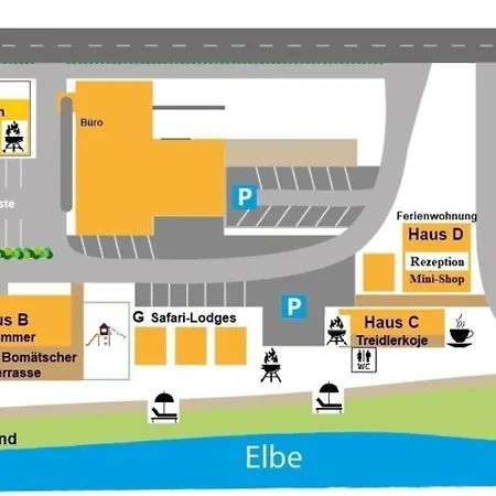 Am Treidlerweg - Holzfass 1 Appartamento Prossen